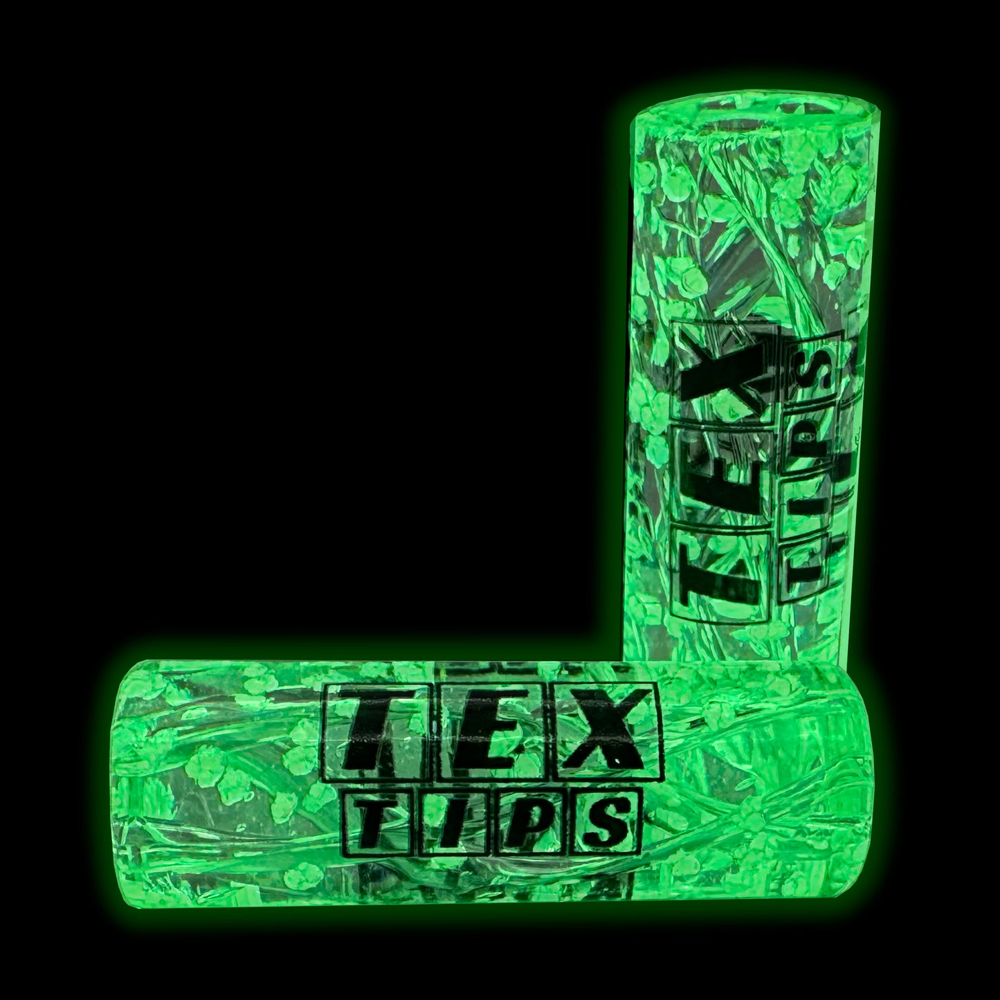 "GREEN GLOW" 10mm TEX TIP